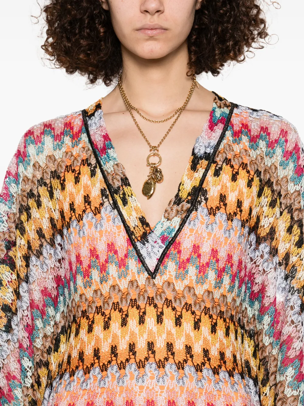Missoni Lamé tuniek Zwart