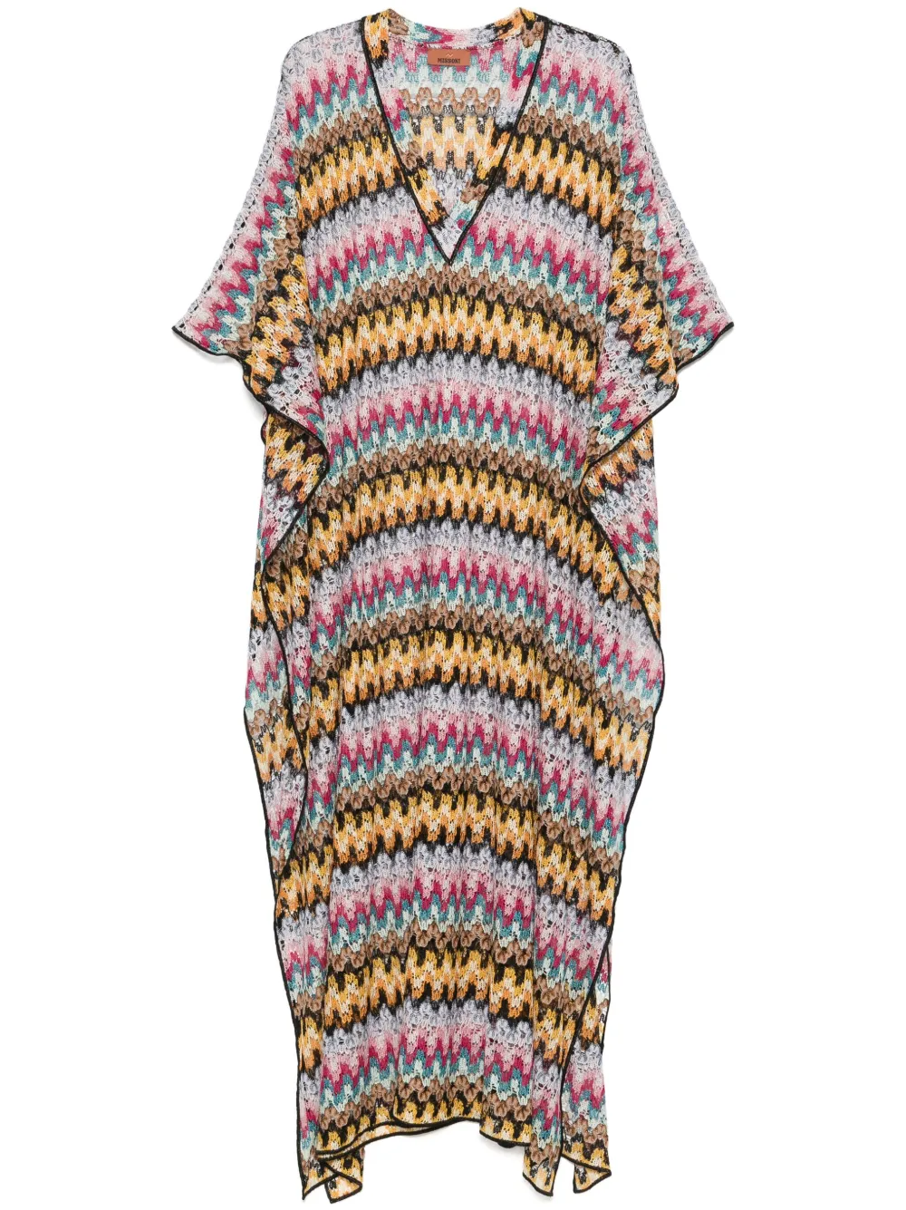 Missoni lamé kaftan | Black | Image 1