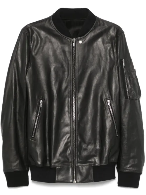 Rick Owens veste en cuir - Noir - Rick Owens - Modalova