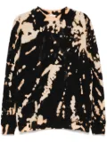 Stain Shade tie-dye-print sweatshirt - Neutrals