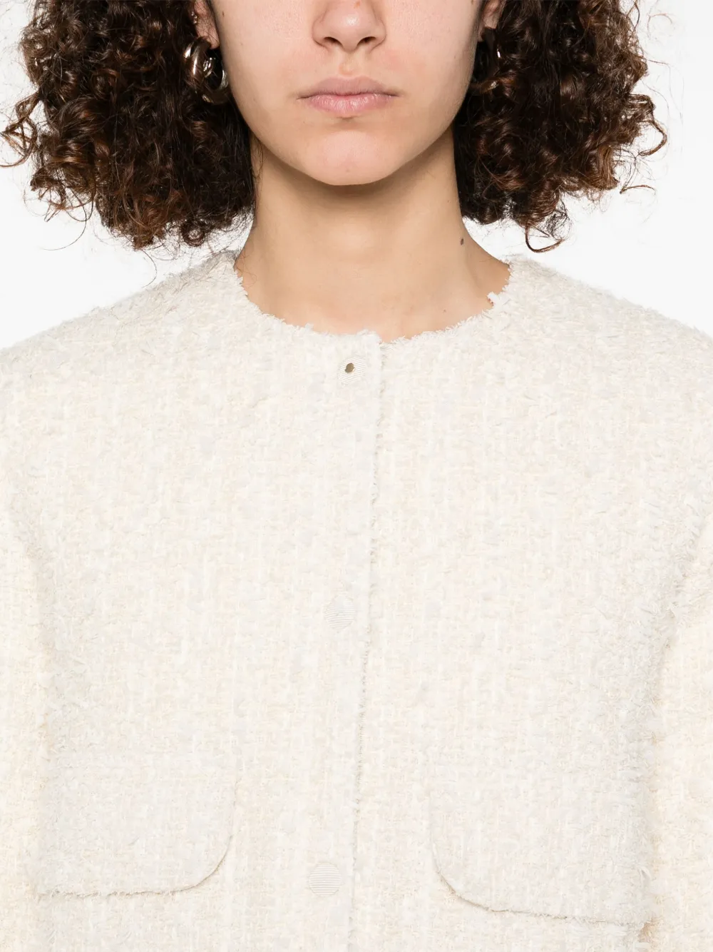 Moncler Dauphin jack Wit