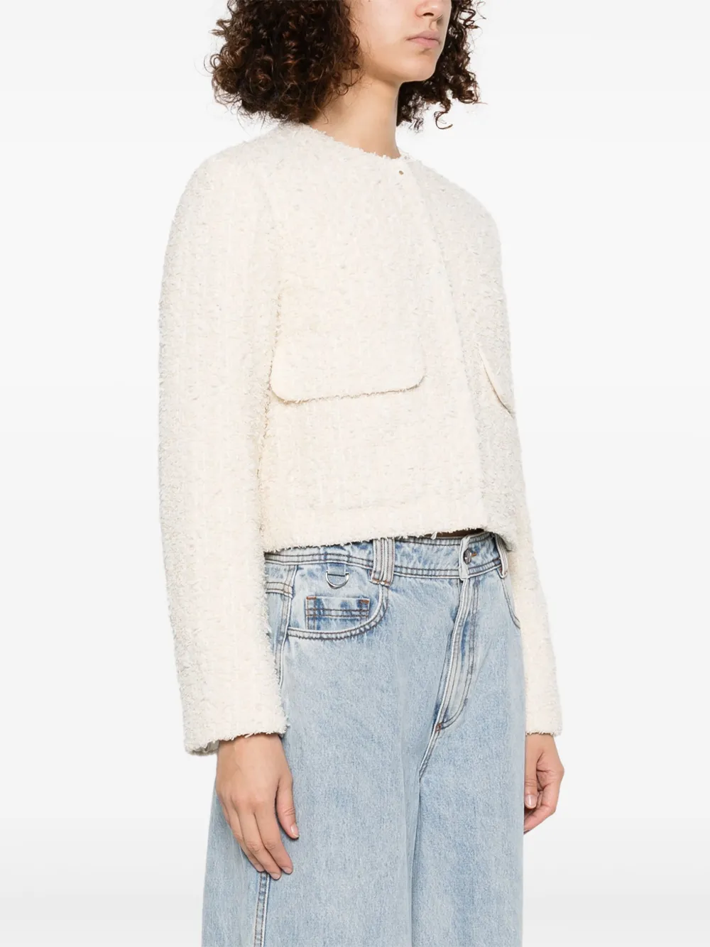 Moncler Dauphin jack Wit
