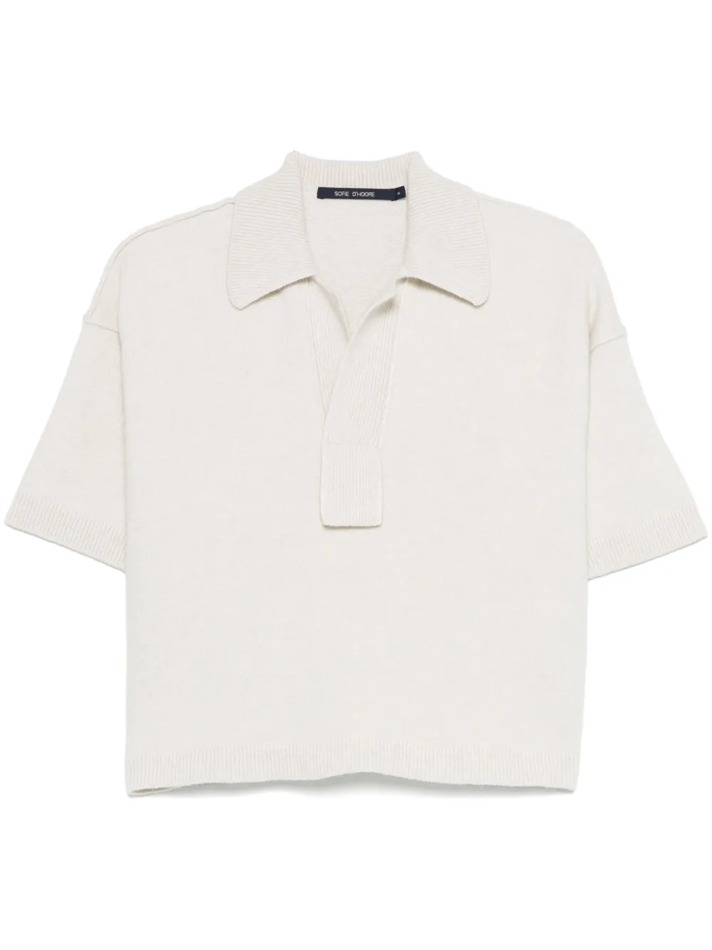 Sofie D'hoore playera tipo polo Mason | neutro | Image 1