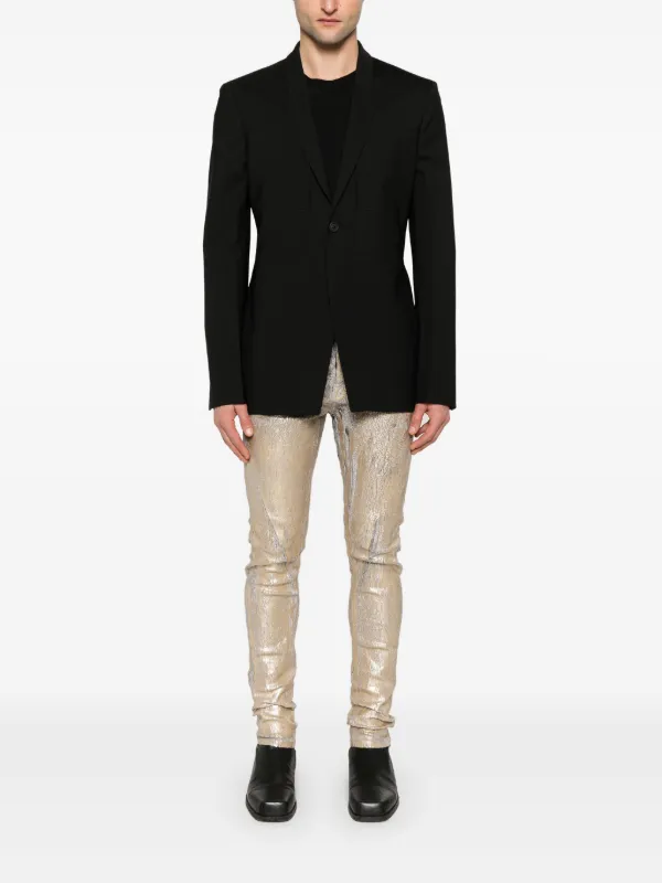 Rick Owens Tyrone ジーンズ | ゴールドトーン | FARFETCH JP