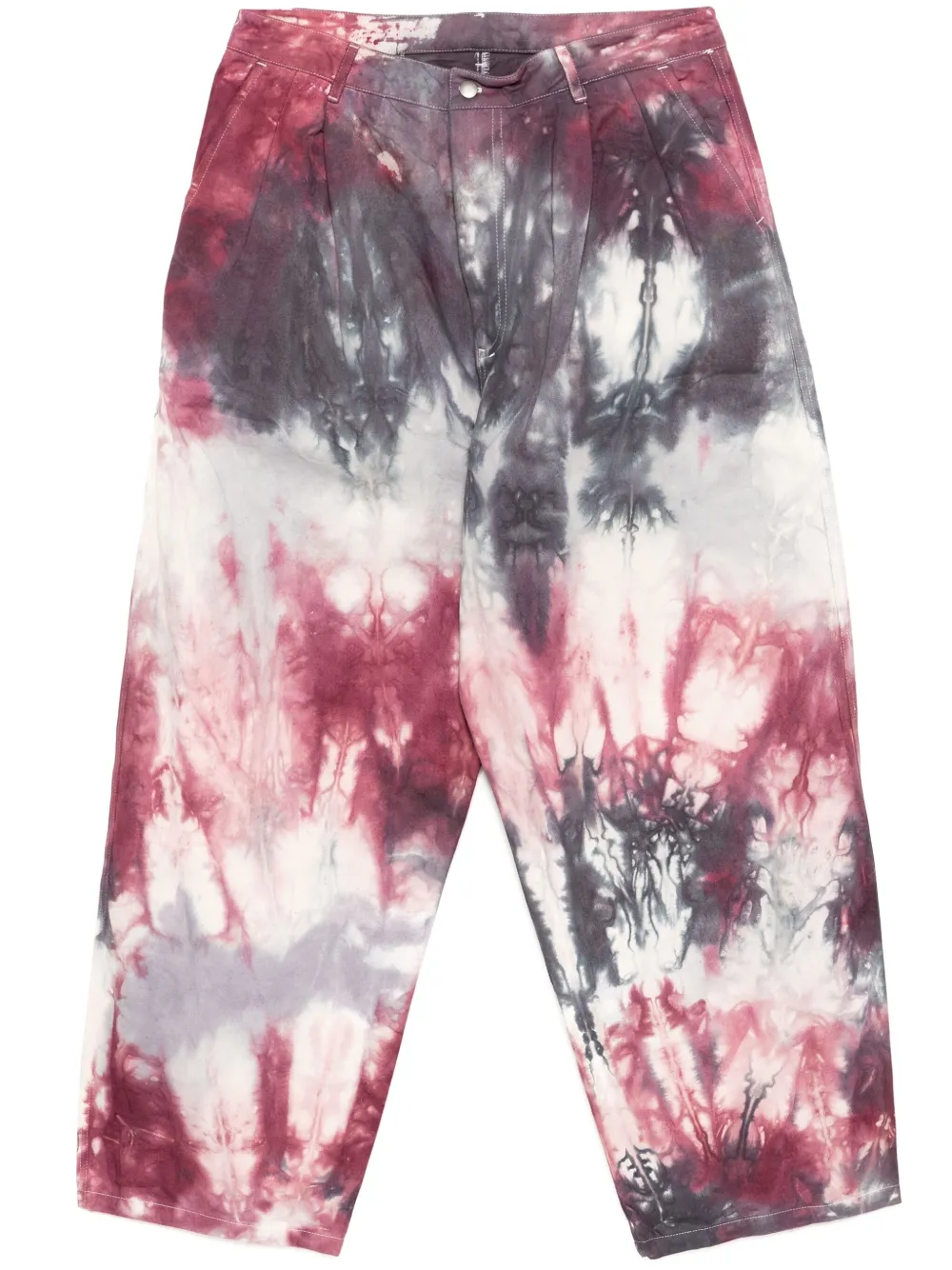 Stain Shade tie-dye-print trousers | Pink | Image 1