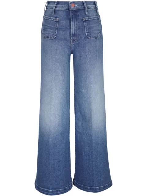 MOTHER washed flared jeans