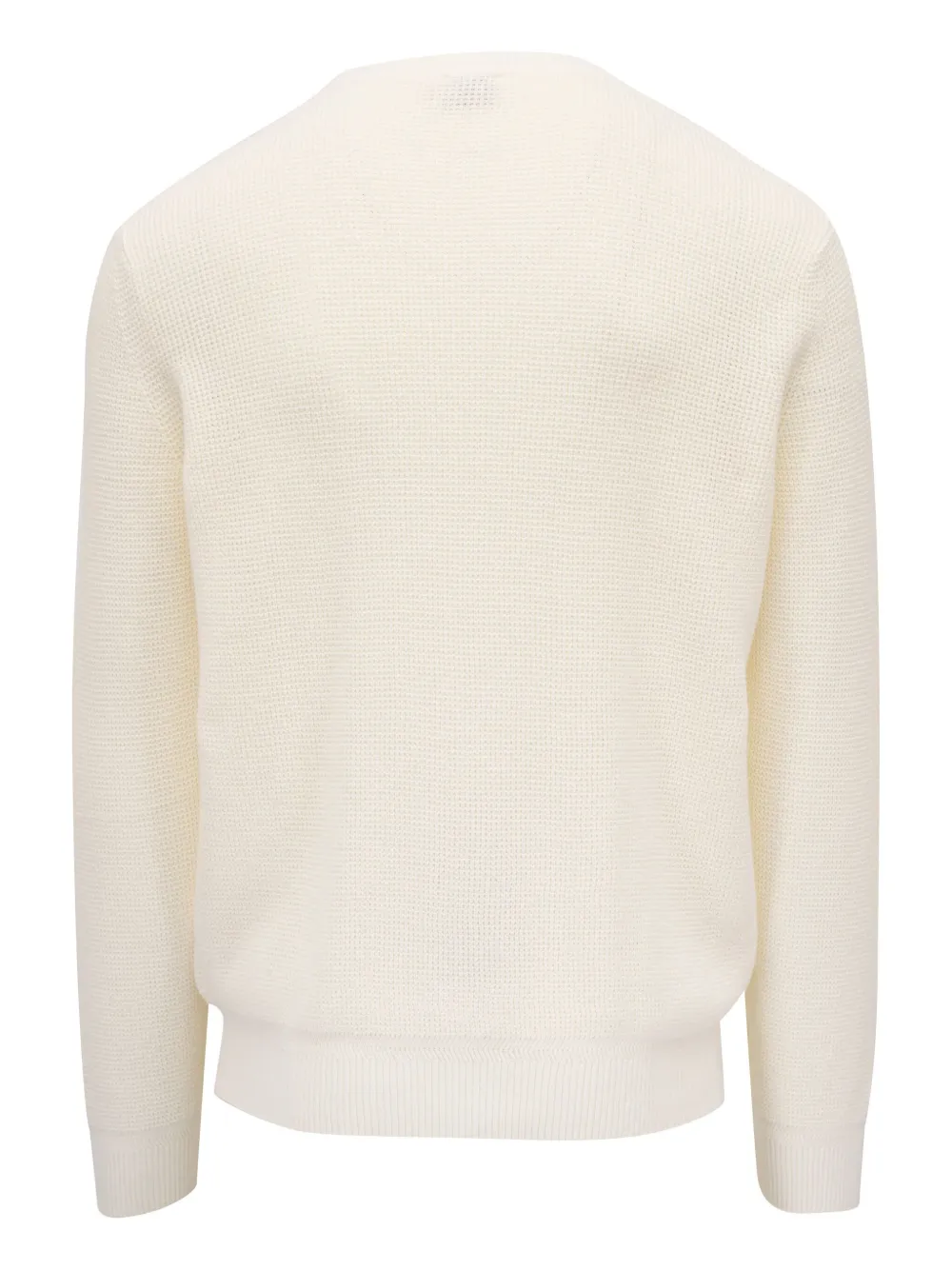 FAHERTY Sweater van biologisch katoen - Wit