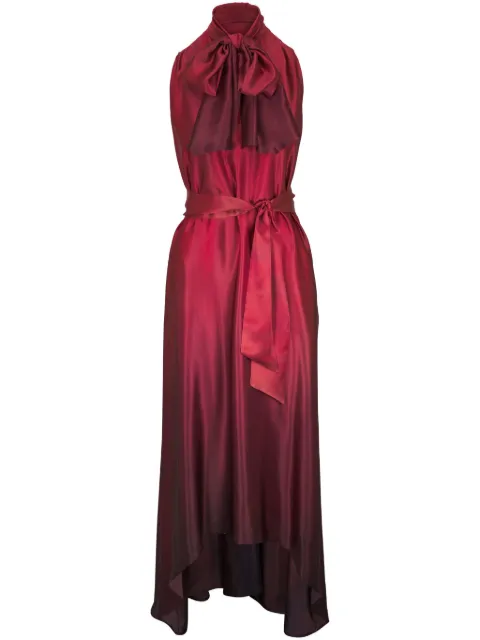 Kiton vestido largo con efecto sombreado