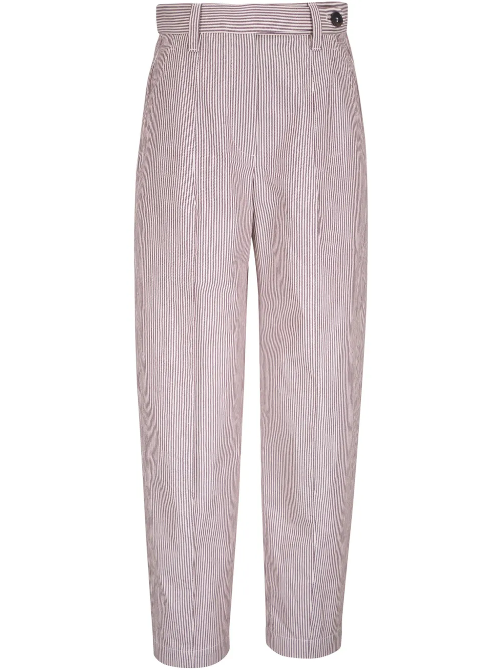 Brunello Cucinelli striped trousers | Red | Image 1