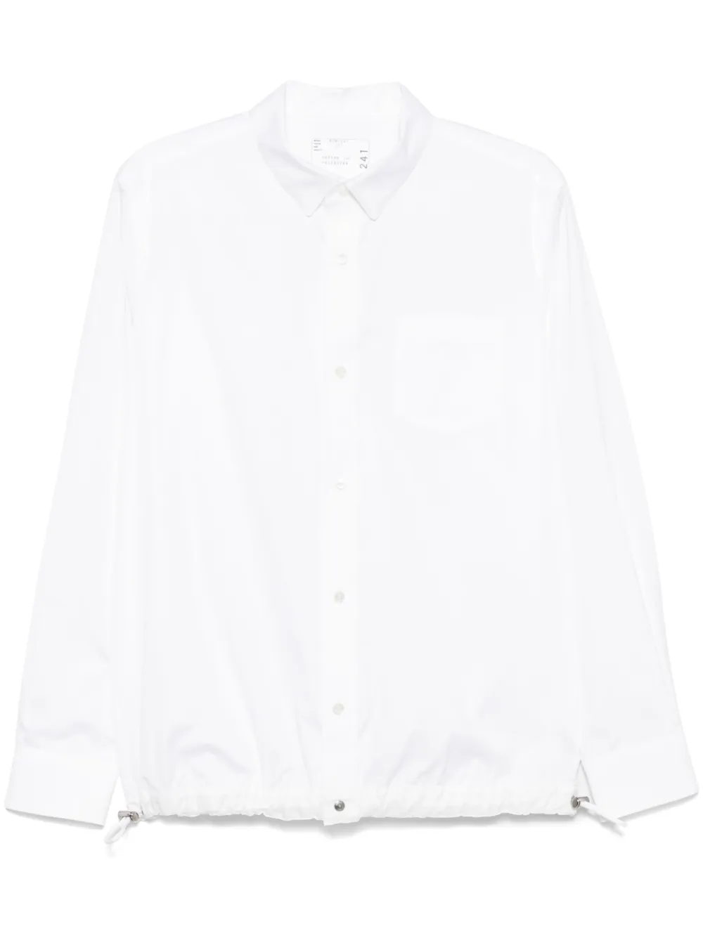 sacai camisa con botones | blanco | Image 1