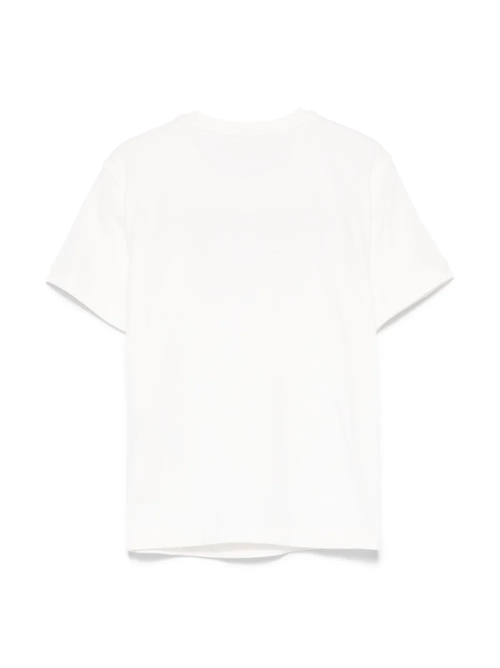elisabettafranchilamiabambina Elisabetta Franchi La Mia Bambina T-shirt verfraaid met kristallen - Wit