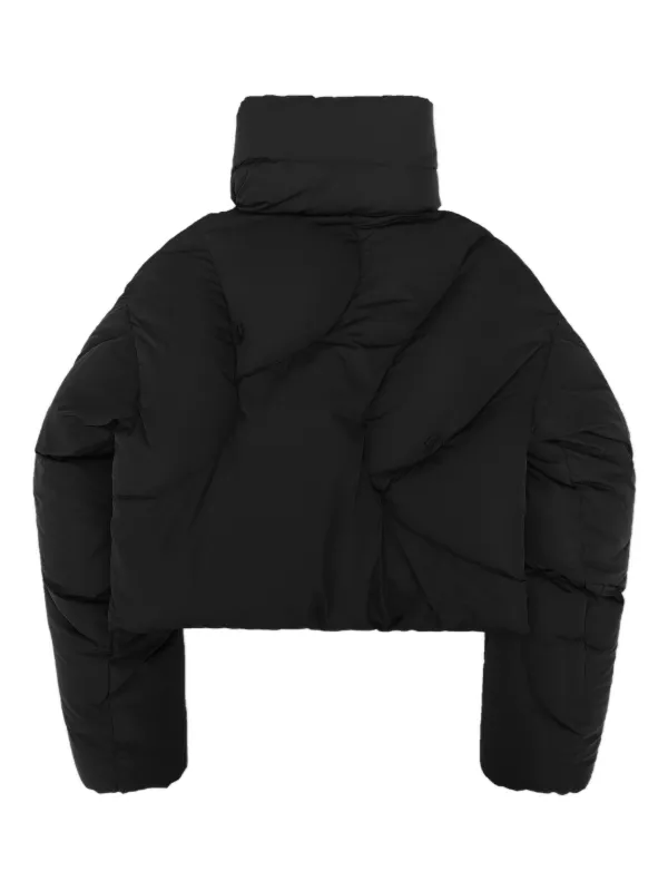 HELIOT EMIL クロップド パデッドジャケット | ブラック | FARFETCH JP