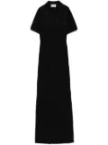 Seen Users crochet-panel maxi dress - Black
