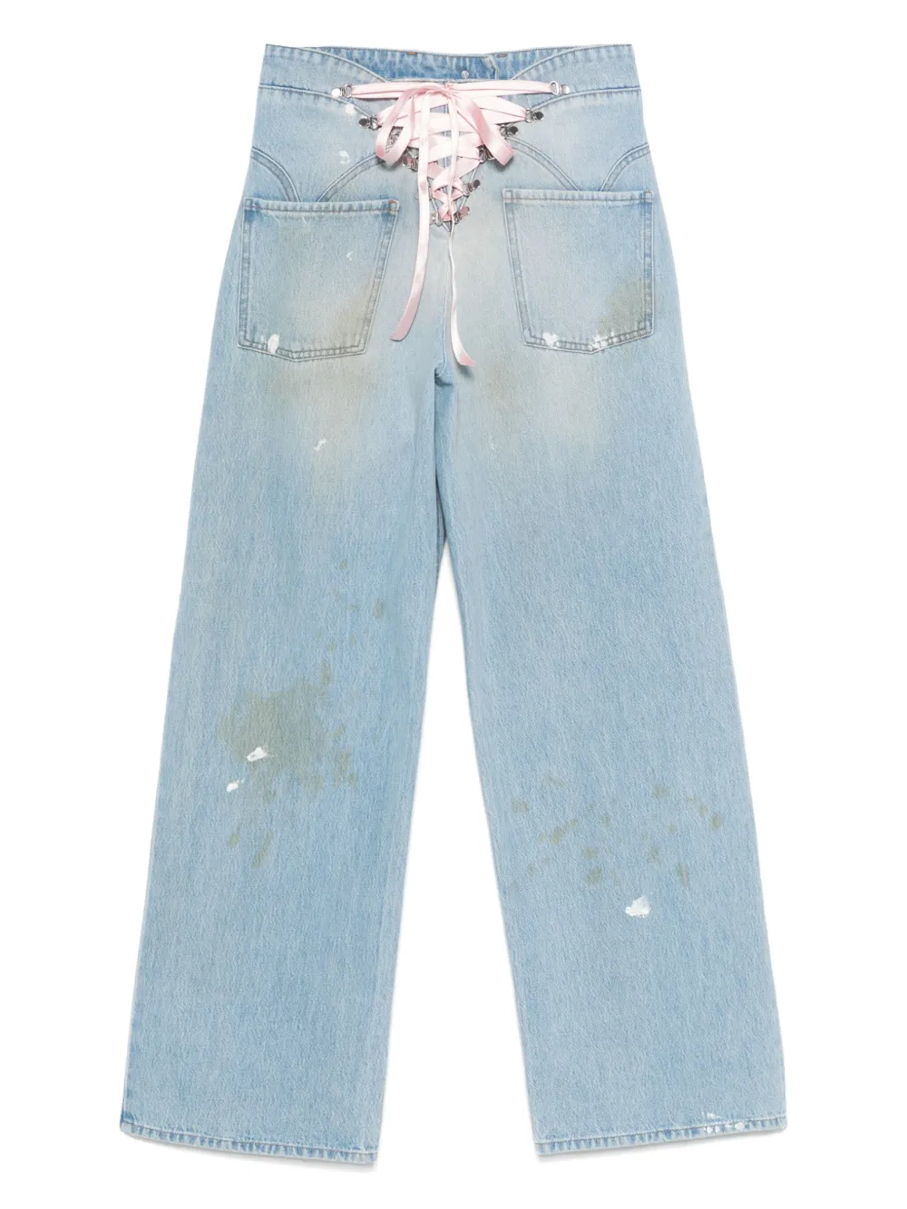 Seen Users Pull To Open jeans - Blauw