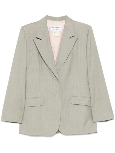 Saint Laurent Pre-Owned circa 2000's wool blazer