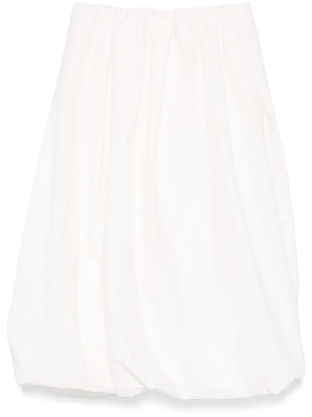 Brunello Cucinelli Midi-plooirok Wit