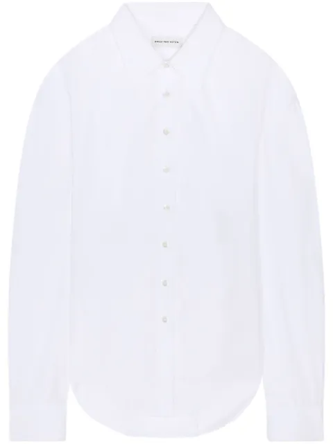 DRIES VAN NOTEN camisa de vestir con cinturón