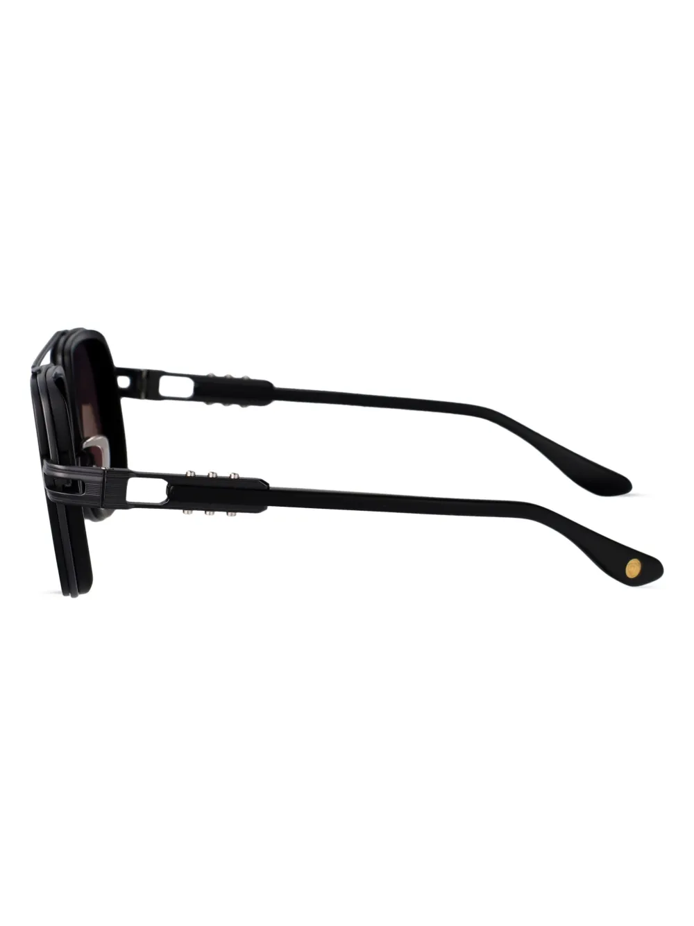 Dita Eyewear Vastik DTS441-A-02 zonnebril met piloten montuur Zwart