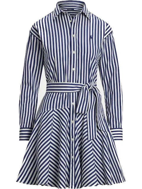 Polo Ralph Lauren striped panelled mini dress