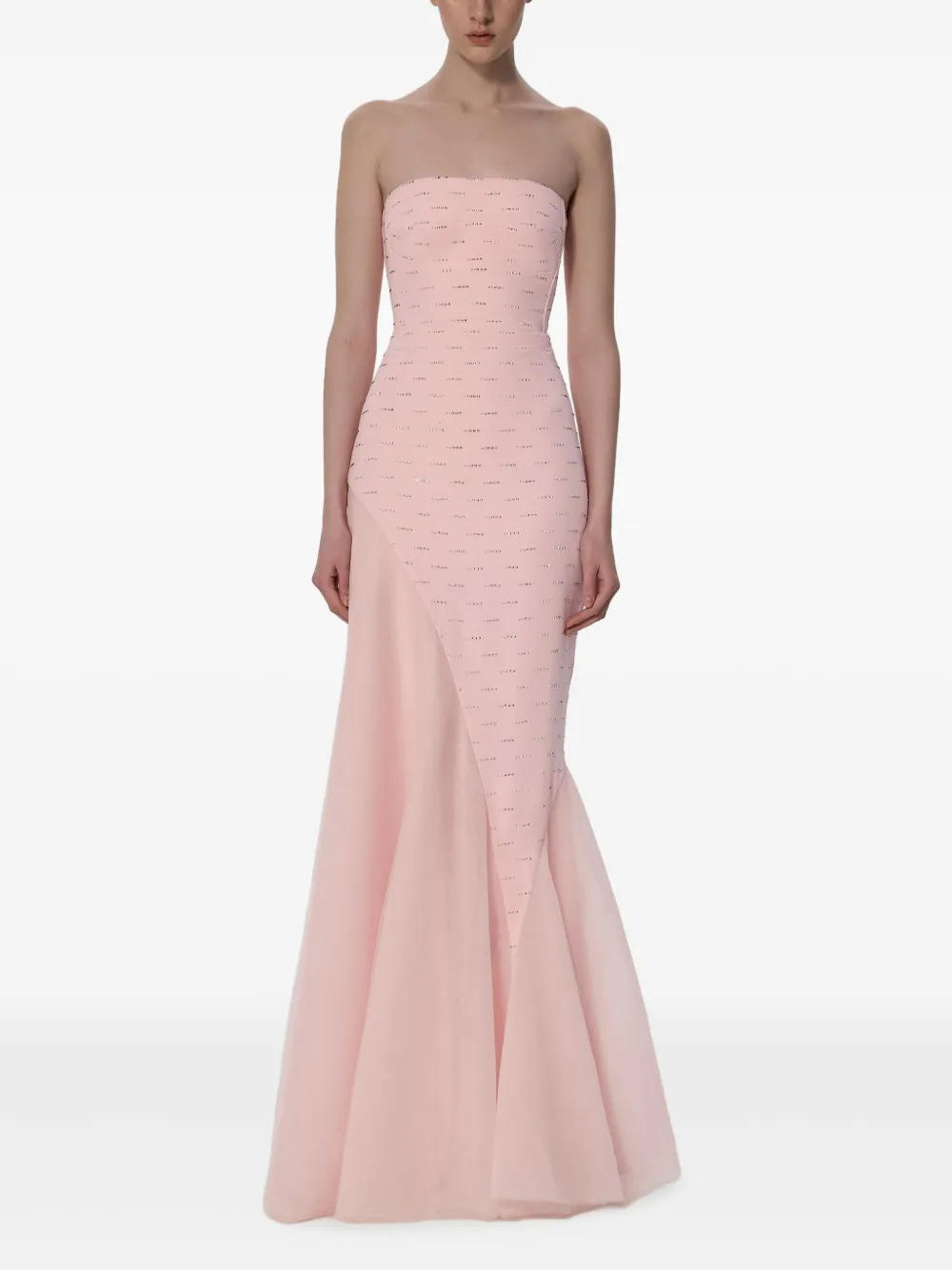 V:PM ATELIER Linda maxi-jurk Roze