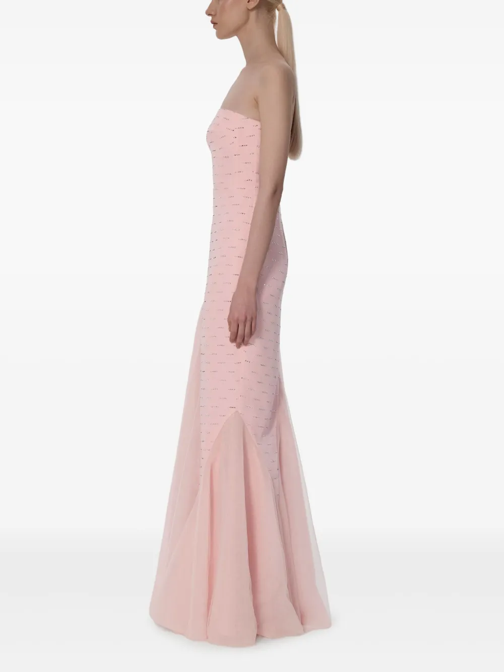 V:PM ATELIER Linda maxi-jurk Roze