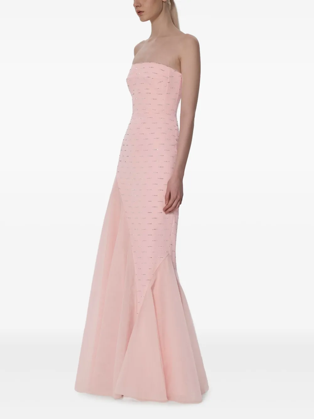 V:PM ATELIER Linda maxi-jurk Roze
