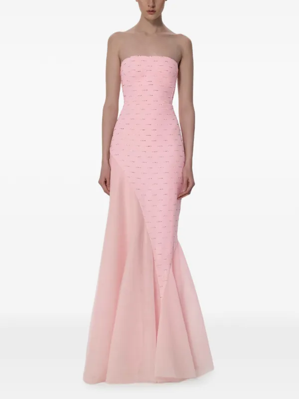 V:PM ATELIER Linda Maxi Dress | Pink | FARFETCH UK