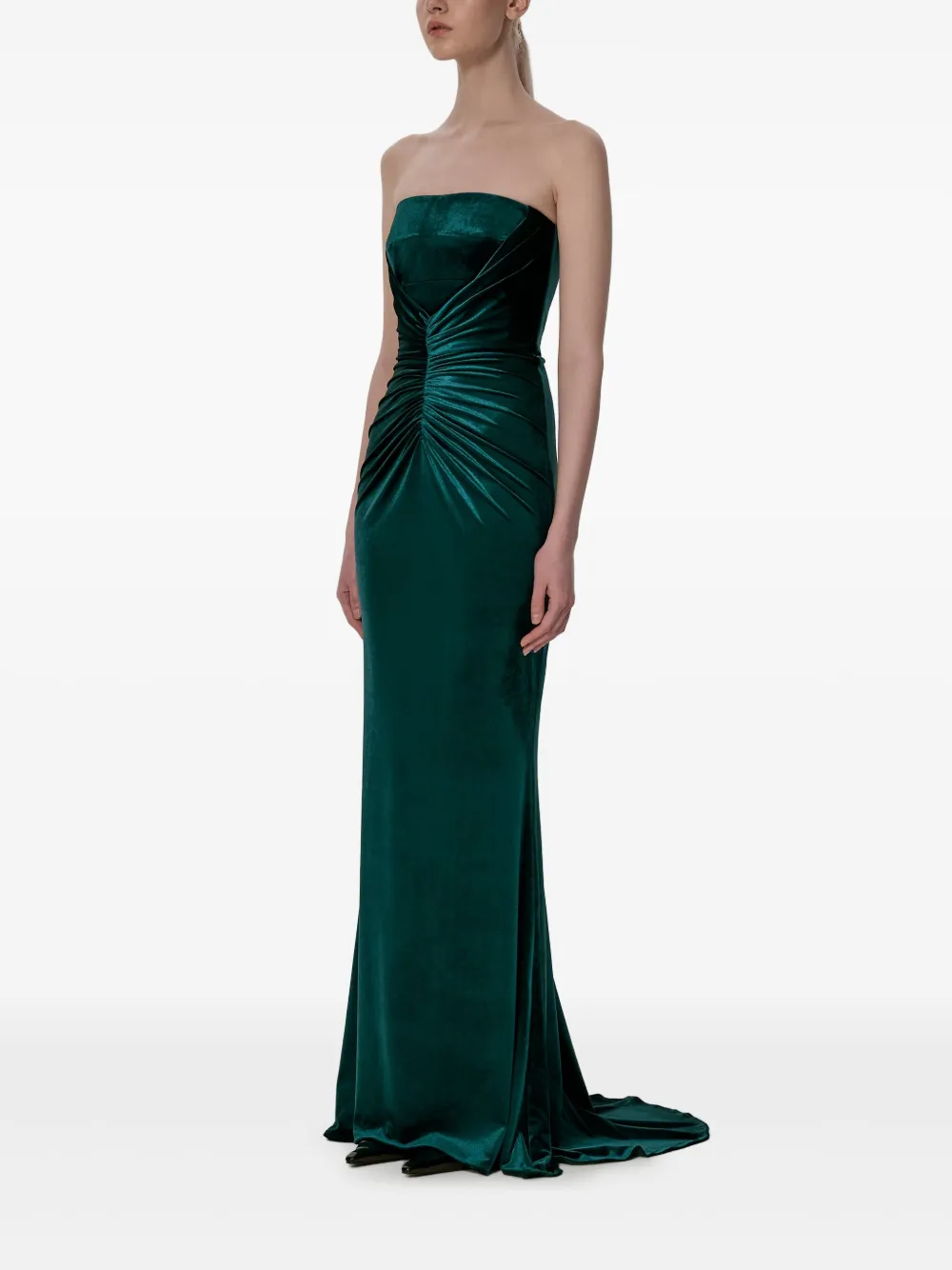 V:PM ATELIER Circe maxi-jurk Groen