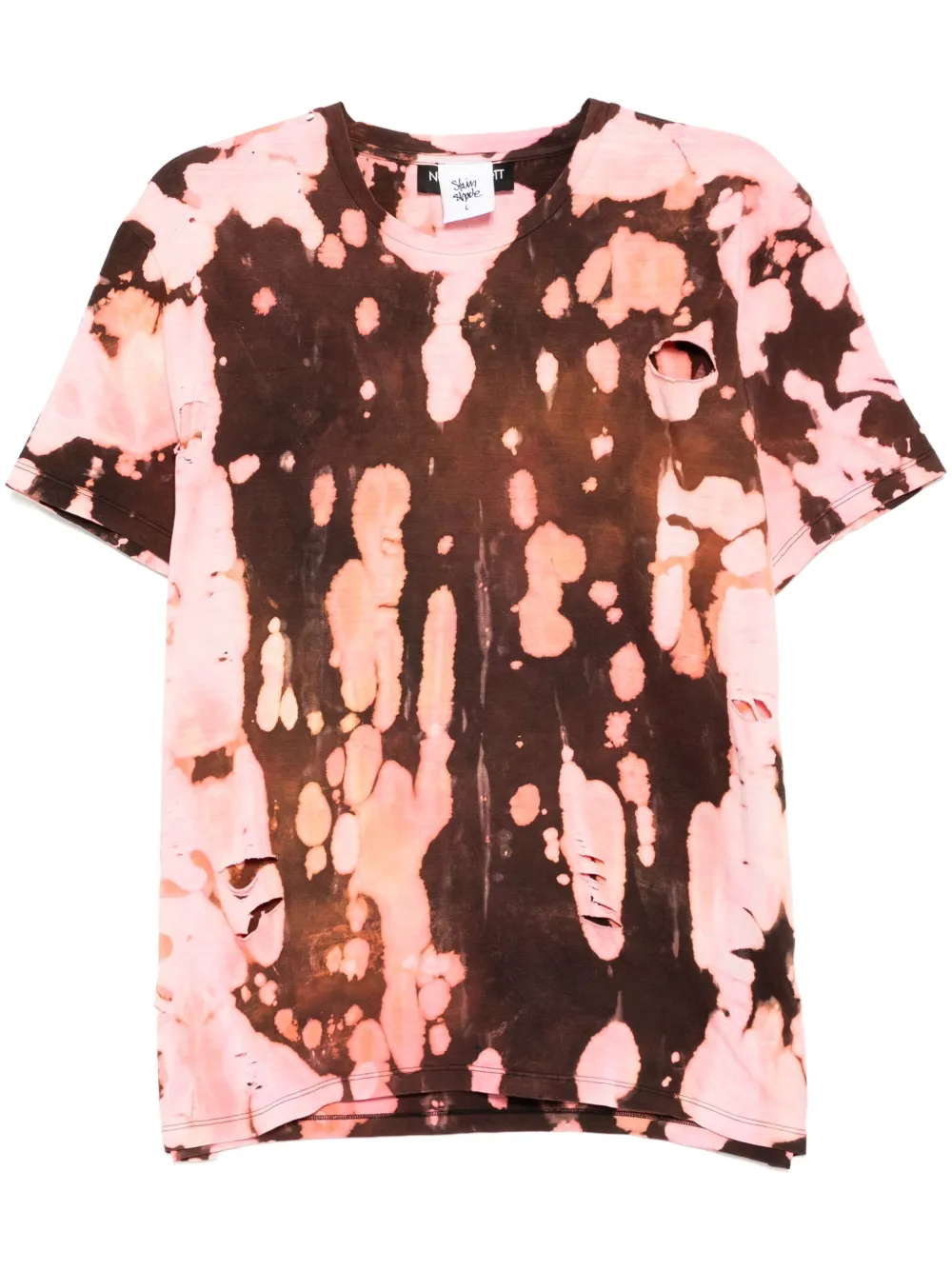 tie-dye-print T-shirt