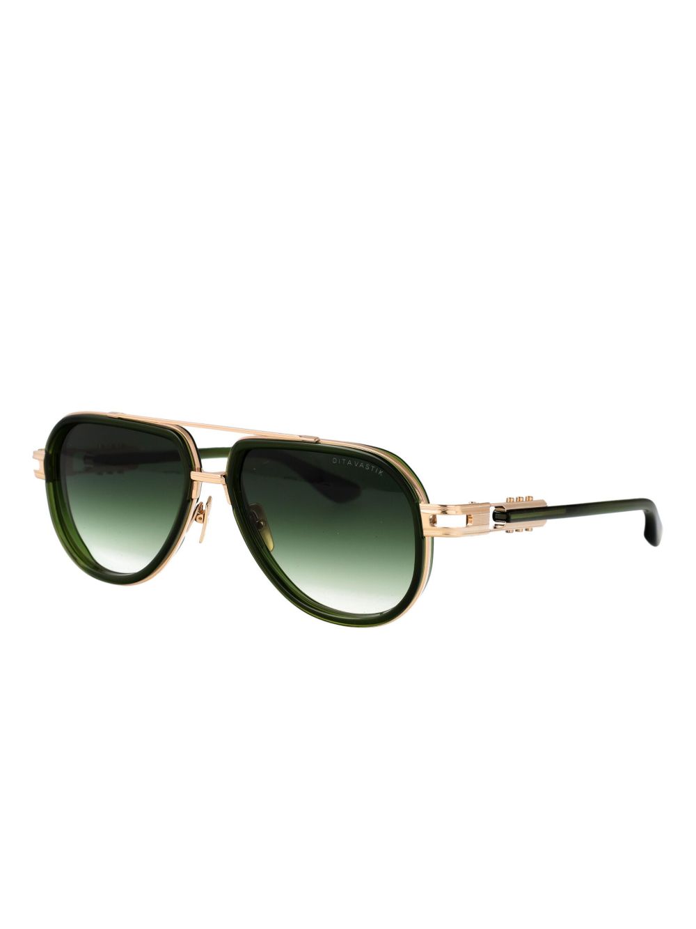 Dita Eyewear Vastik DTS44103 pilot-frame sunglasses - Groen