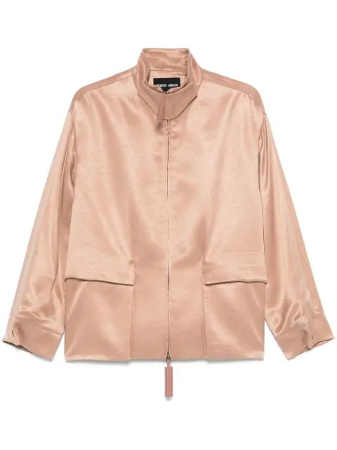 Giorgio Armani satin jacket  