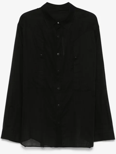 Rick Owens chemise Jumbo Fogpocket