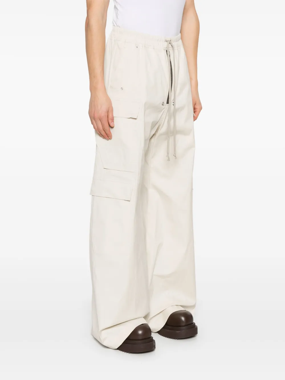 Rick Owens Cargobelas broek Beige