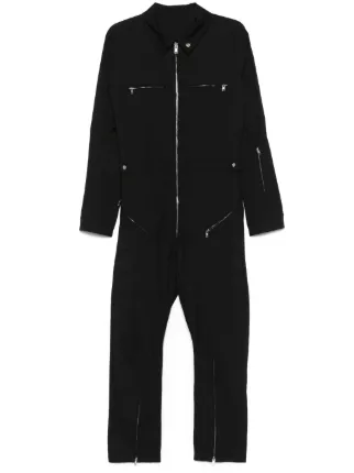 sk　　rick owens ブラック ジャンプスーツ　23ss Rick Owens Headon ジャンプスーツ | ブラック | FARFETCH JP