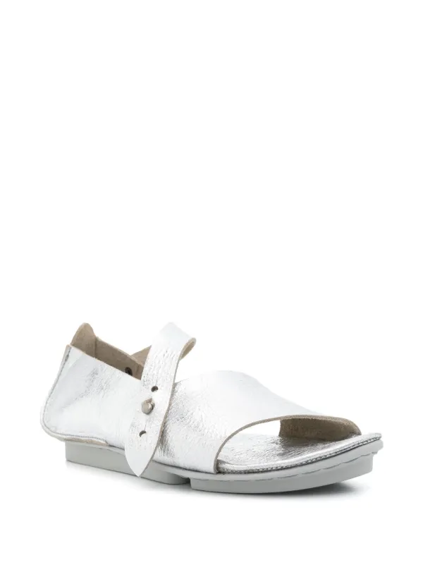 靴 trippen sandal Chant platin 37 Trippen Marlene Sandals | Silver | FARFETCH