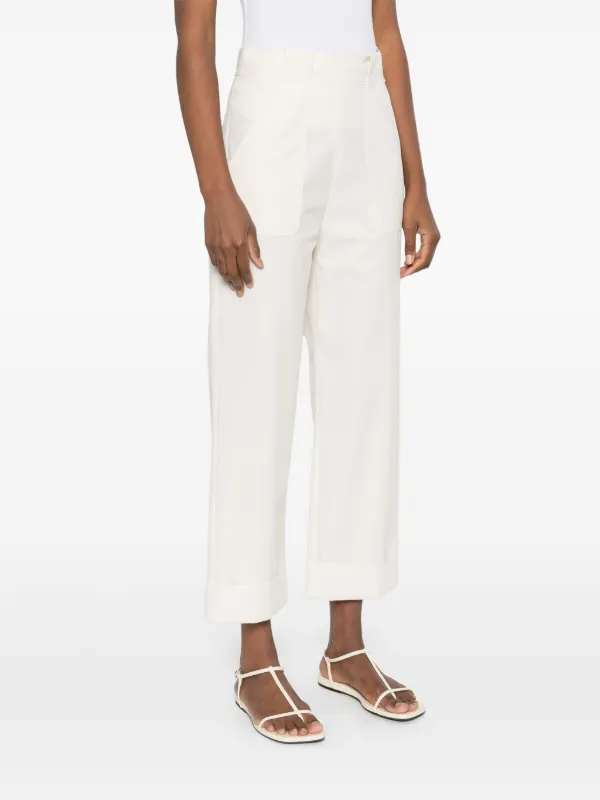パンツ Max Mara 'Palio' pants Max Mara Palio Trousers | Neutrals | FARFETCH
