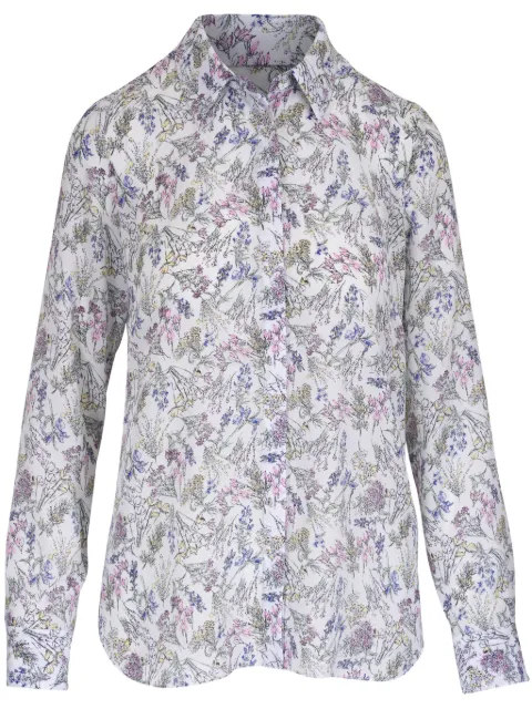 Adam Lippes camisa con estampado floral