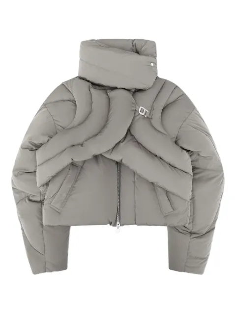 HELIOT EMIL cropped padded jacket
