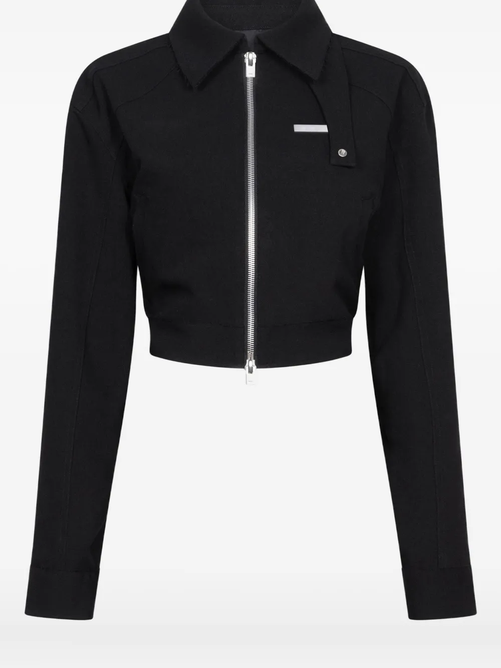 HELIOT EMIL Evenness cropped jacket | Black | Image 1