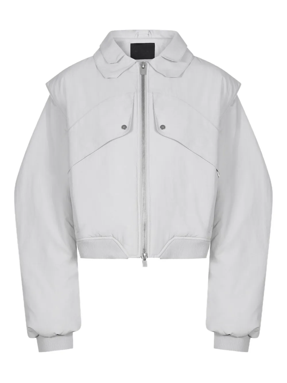 HELIOT EMIL Contrivance bomber jacket | Grey | Image 1