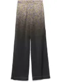 Nº21 floral-print gradient straight-leg trousers - Purple