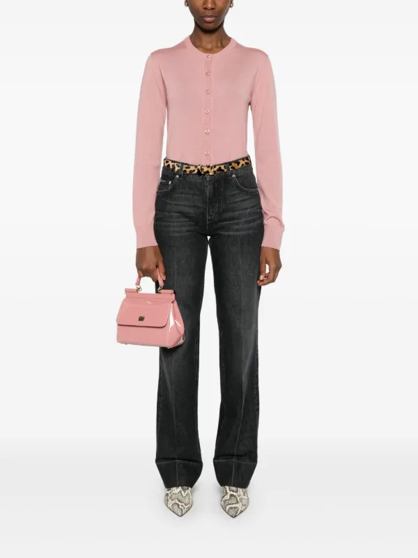 DOLCE&GABBANA ドルチェ&ガッバーナ カーディガン　ニット　ピンク ピンク系 S Dolce & Gabbana(ドルチェ&ガッバーナ) カーディガン