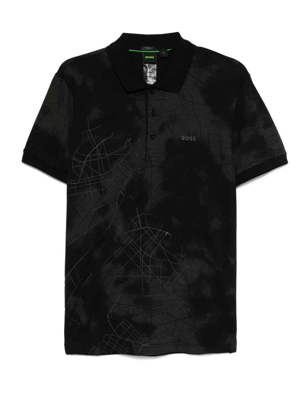 BOSS playera tipo polo Paddy | negro | Image 1