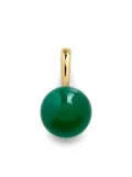 Monica Vinader round-gemstone pendant - Green