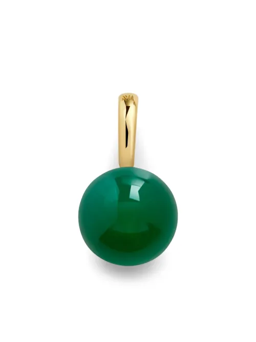 Pendentif doré à design rond - Monica Vinader - Modalova