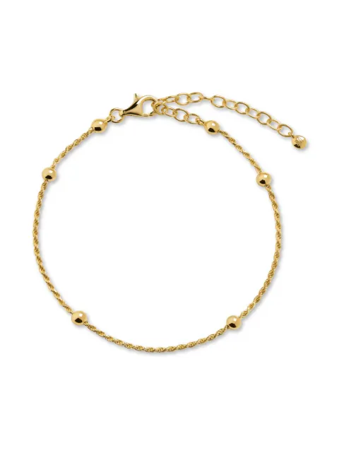 Monica Vinader beaded rope-chain bracelet