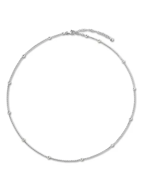 Monica Vinader beaded rope-chain necklace