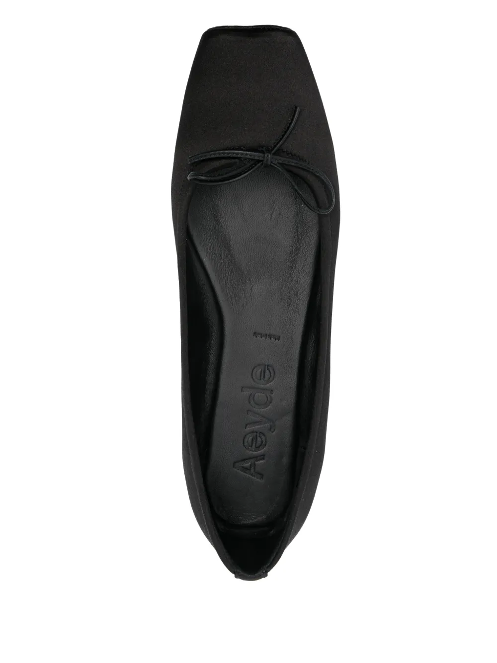 Aeyde Gabriella ballet flats Black