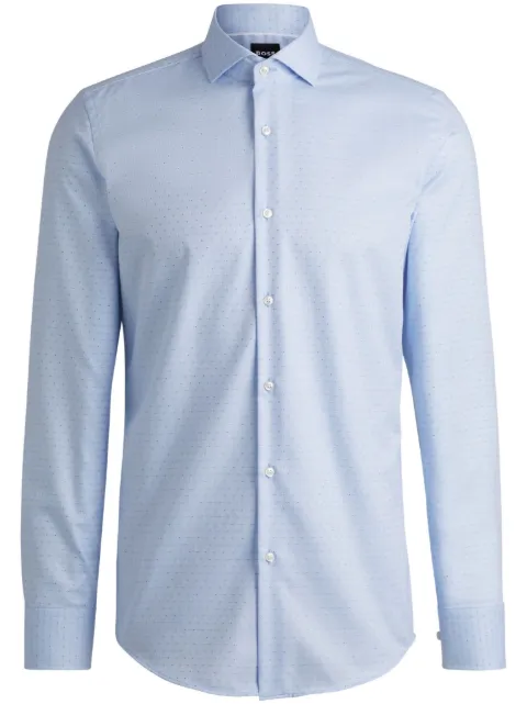 BOSS polka-dot shirt 