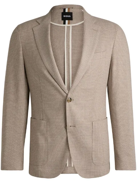 BOSS Blazer com abotoamento simples